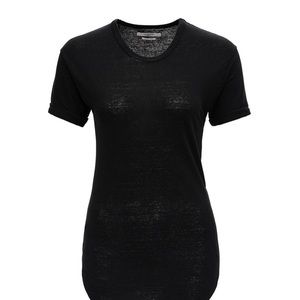 Isabel Marant Koldi black linen tee shirt